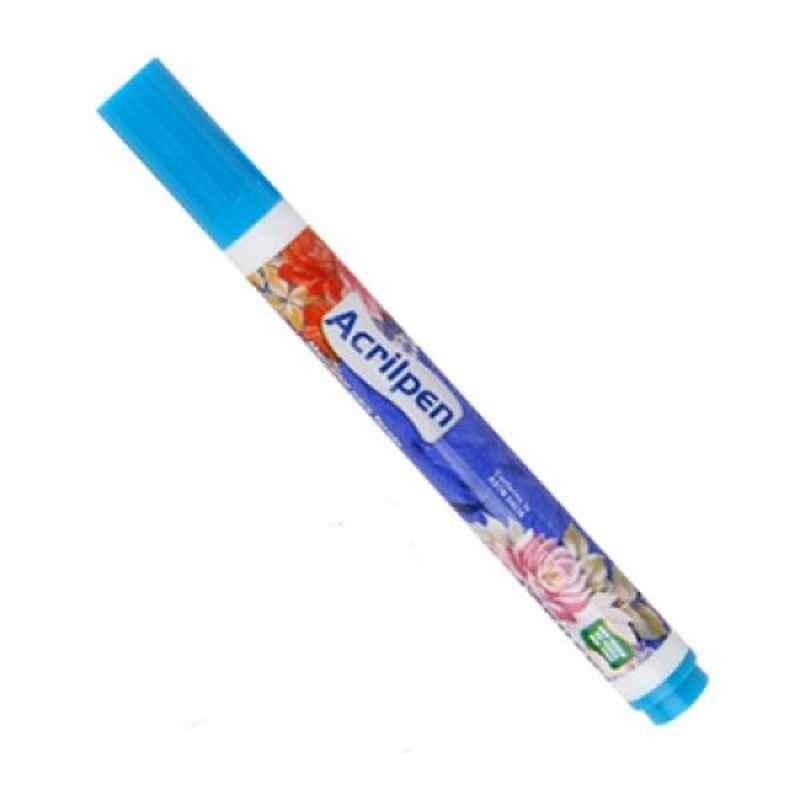 CANETA ACRILPEN ACRILEX 4412 503 AZUL CELESTE