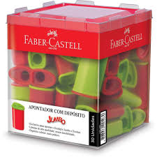 APONTADOR FABER CASTELL C/DEPOSITO JUMBO 125JZF 