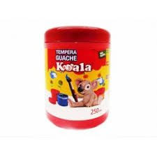 TINTA GUACHE KOALA 250ML VERMELHA 4210
