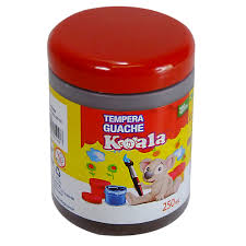 TINTA GUACHE KOALA 250ML MARROM 4220