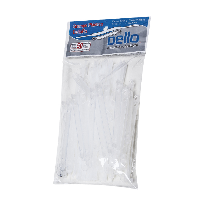 GRAMPO DELLO PASTA SUSPENSA C/50 BRANCO 0301.E