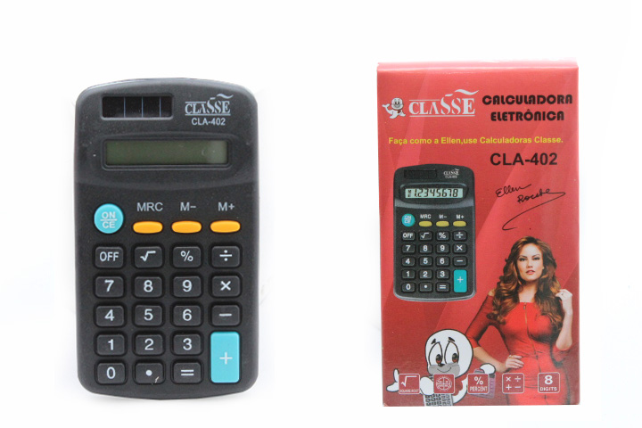 CALCULADORA CLASSE BOLSO CLA-402