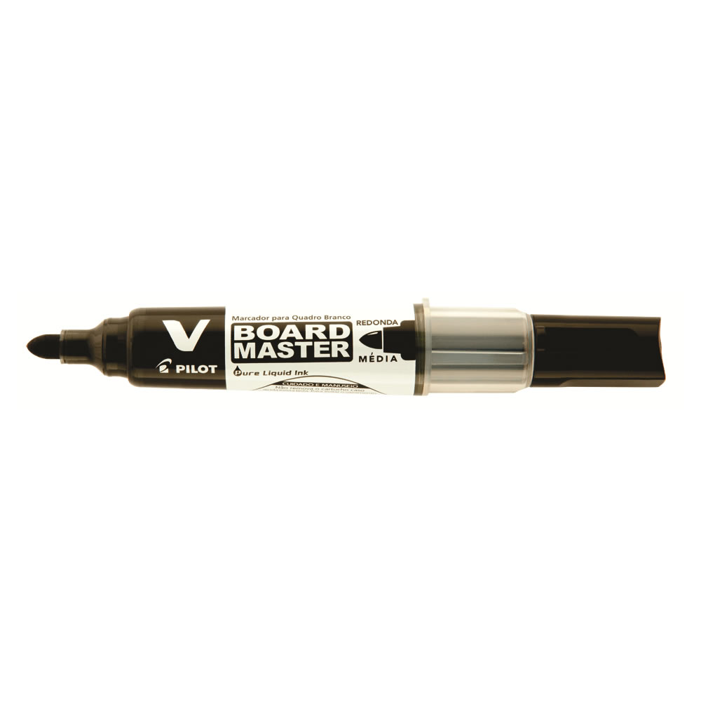 MARCADOR PARA QUADRO BRANCO PILOT WBMA-VBM PRETO