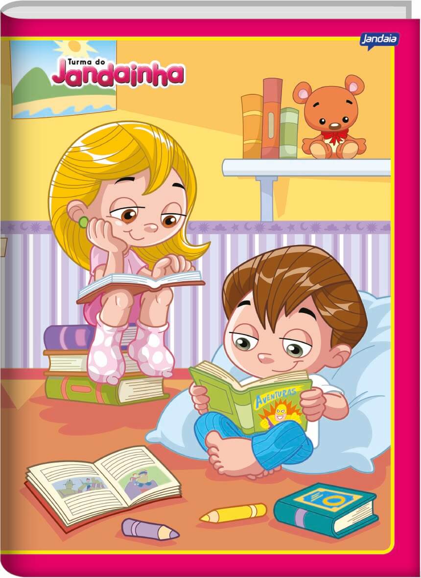 CADERNO JANDAIA 60F BROCHURA FLEXIVEL JANDAINHA 412