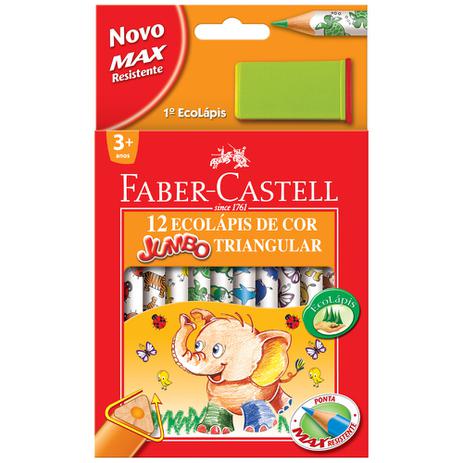LAPIS DE COR FABER CASTEL C/12 JUMBO 123012AP