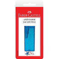 APONTADOR FABER CASTELL COM DEPOSITO BLISTER GLITZ   SM/125GLIZF