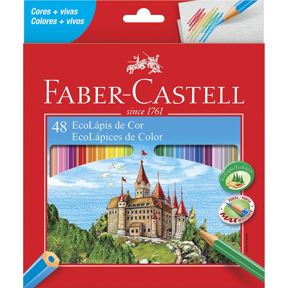 LAPIS DE COR FABER CASTEL C/48 CORES 120148G