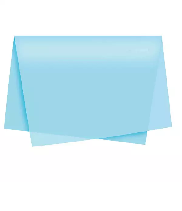 PAPEL SEDA RST C/5 UN AZUL CLARO