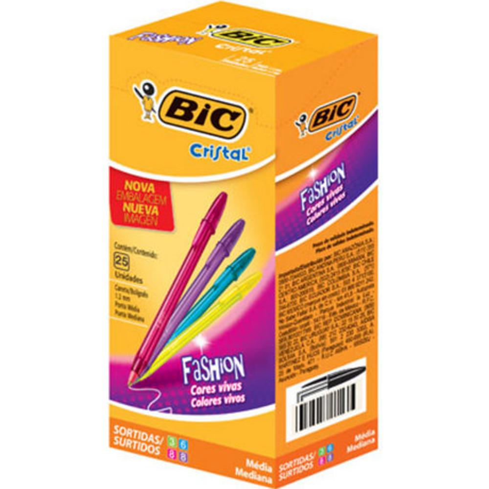 CANETA BIC SHIMMERS 1.2  SORTIDA 902474