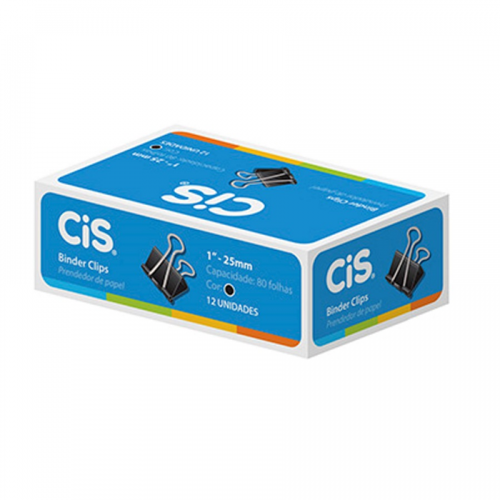 PRENDEDOR DE PAPEL 25MM CIS