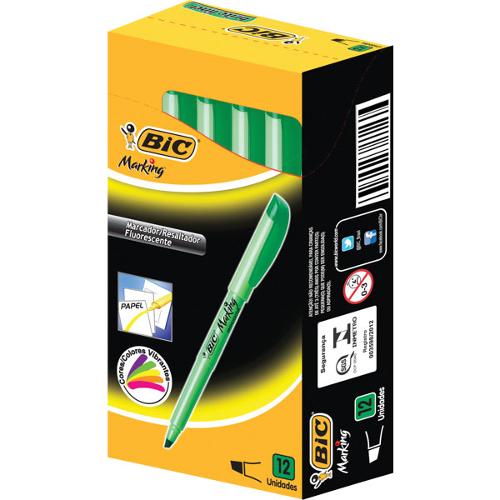 MARCA TEXTO BIC BRITE LINER VERDE 871361