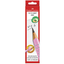 LAPIS FABER CASTELL GRIP 2001 ROSA 2001BRS