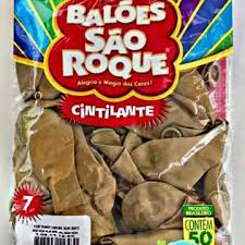 BALAO SAO ROQUE 7 CINTILANTE DOURADO