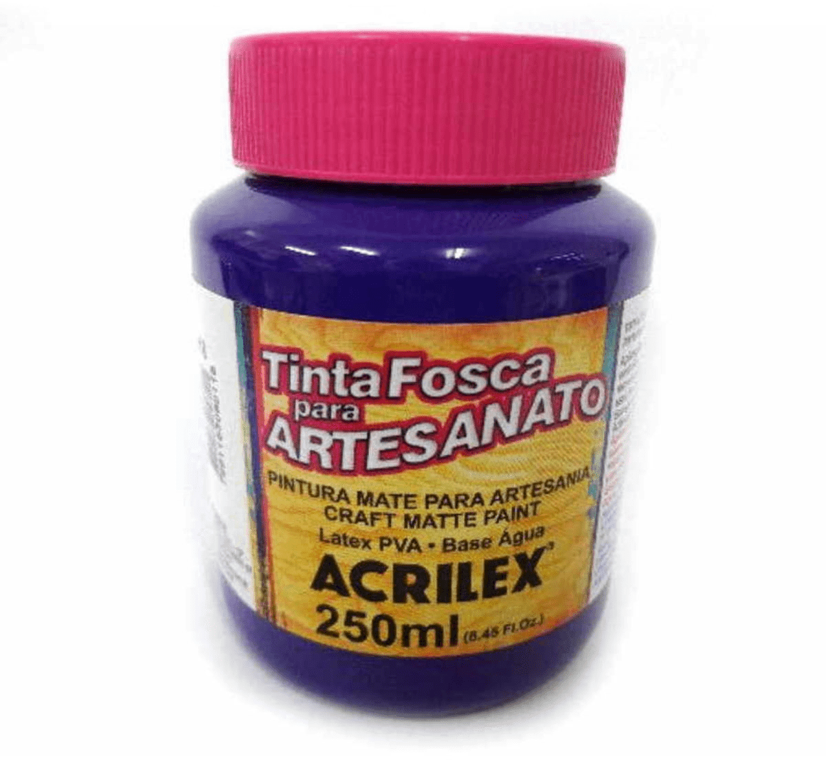 TINTA ACRILEX PVA 250M 3225 516 VIOLETA