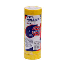 FITA DUREX 12X10 EURO PP2000 AMARELO