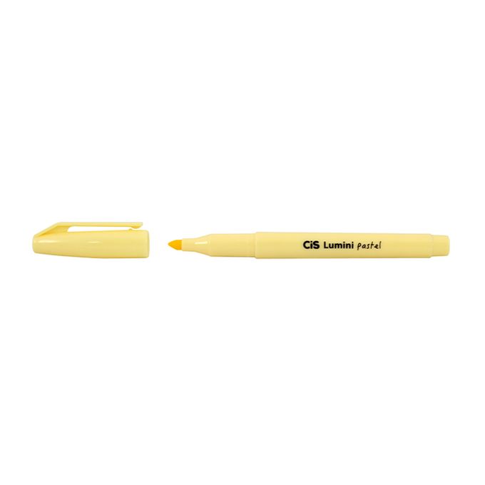 MARCA TEXTO CIS LUMINI PASTEL AMARELO