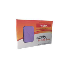 ENV SCRITY 72X108 VISITA C/100 ROXO