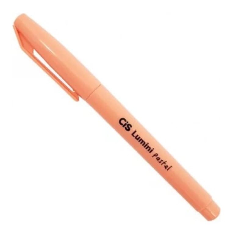 MARCA TEXTO CIS LUMINI PAST LARANJA