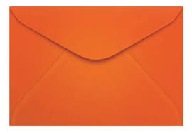 ENVELOPE SCRITY 72X108 VISITA COM 100 LARANJA