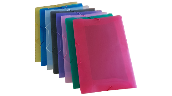 PASTA ACP COM ELASTICO OFICIO FINA C/ABA 1021 AZUL