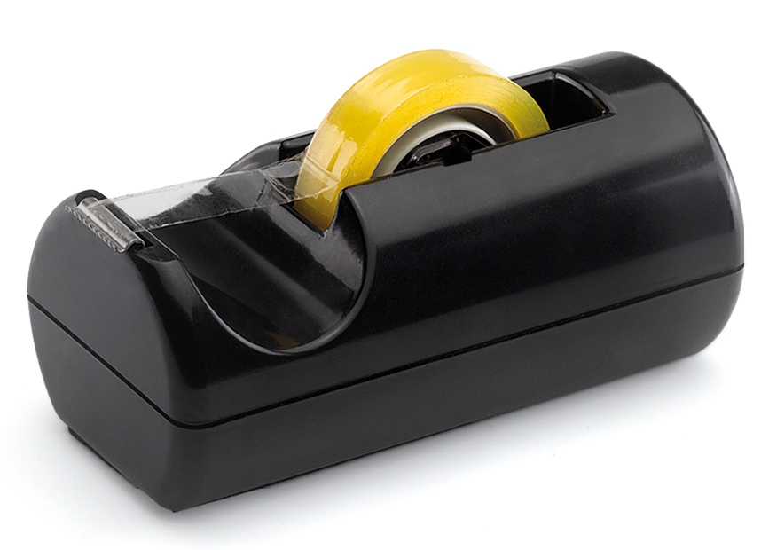 DISPENSADOR PARA FITA WALEU PEQUENO PRETO 