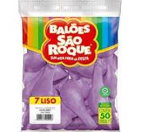 BALAO SAO ROQUE 7 LISO LILAS SOFT BABY