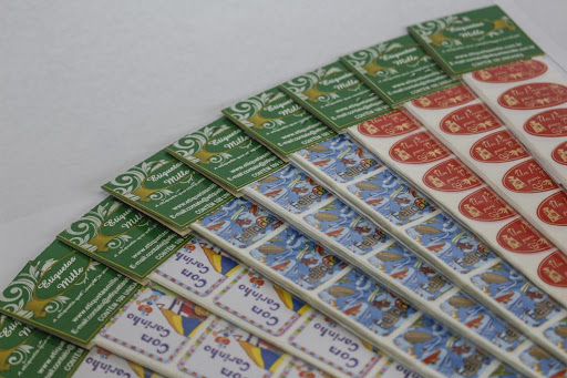 ETIQUETAS DECORATIVAS MILLE C/100