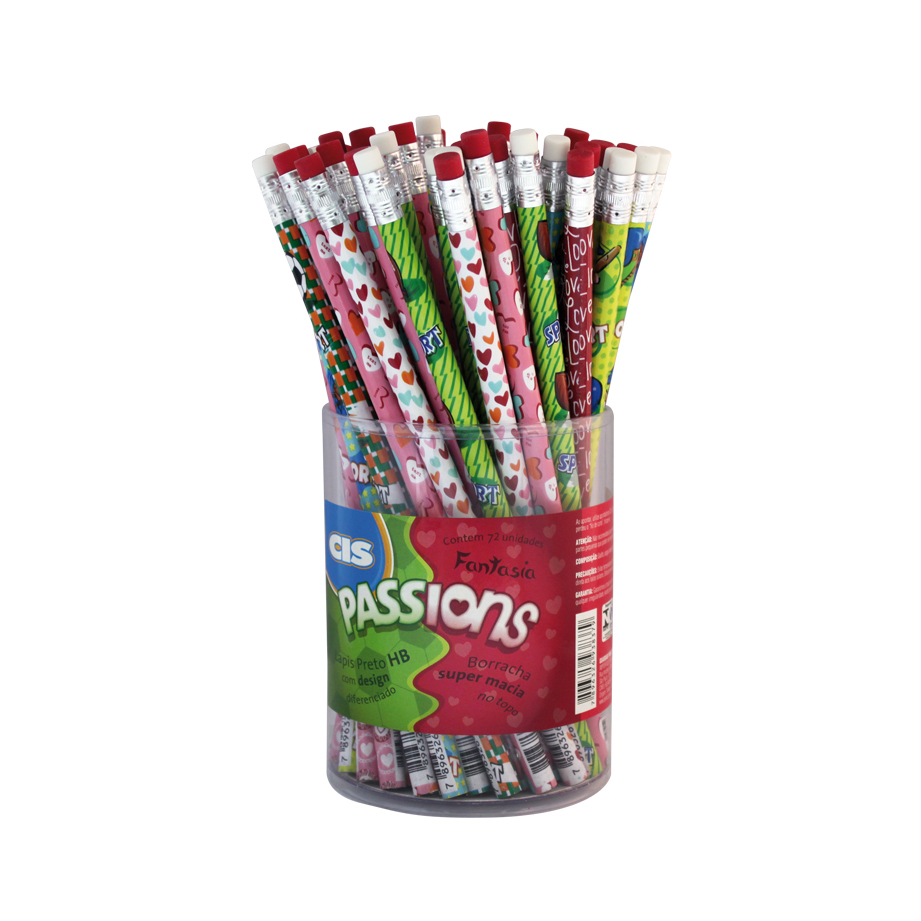 LAPIS CIS PASSIONS FANTASIA HB PRETO