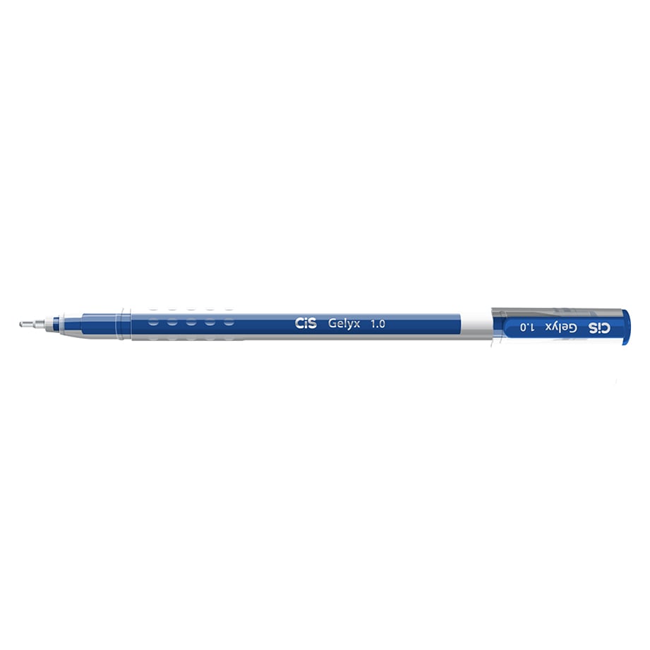 CANETA CIS GELYX 1.0 AZUL 