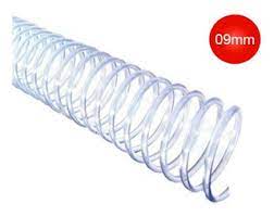 ESPIRAL 09MM COPY ART A4 PC/100UN TRANSPARENTE