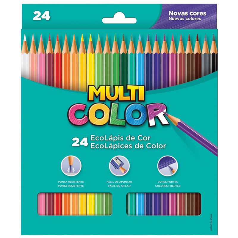 LAPIS DE COR FABER CASTELL C/24 MULTI COLOR 11.2400