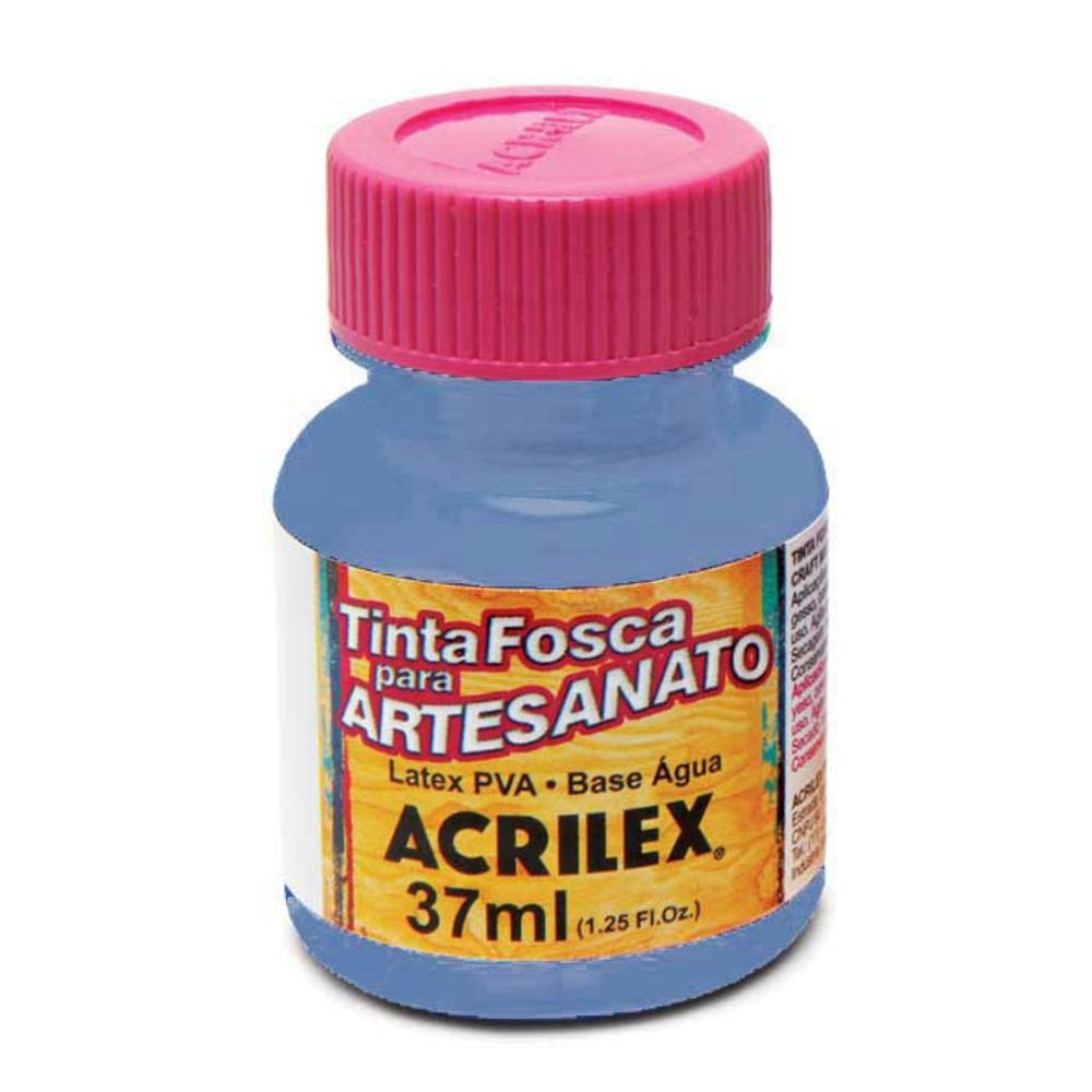 TINTA ACRILEX PVA 37ML 3240 584 AZUL INVERNO