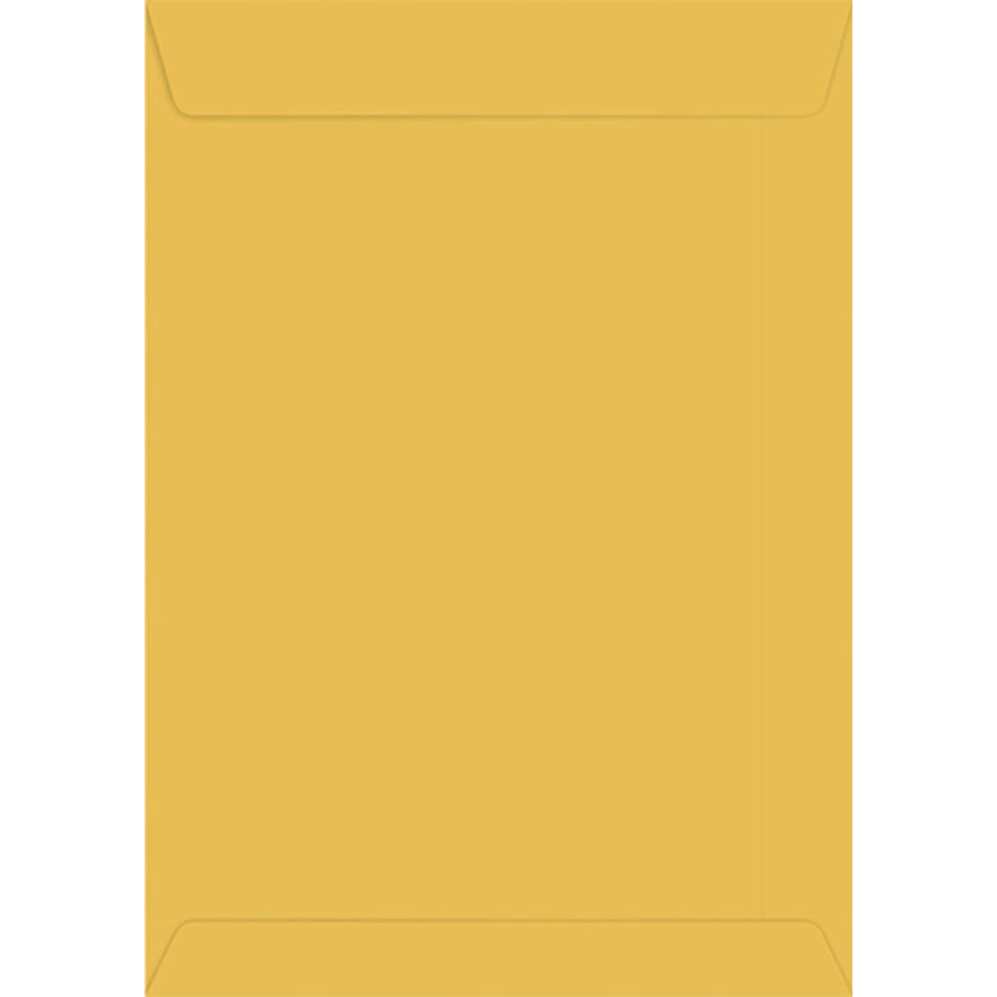 ENVELOPE SACO 240X340 OURO 80 GRAMAS 100 UNIDADES