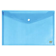 MALOTE DAC A4 C/BOTAO 653PP AZUL