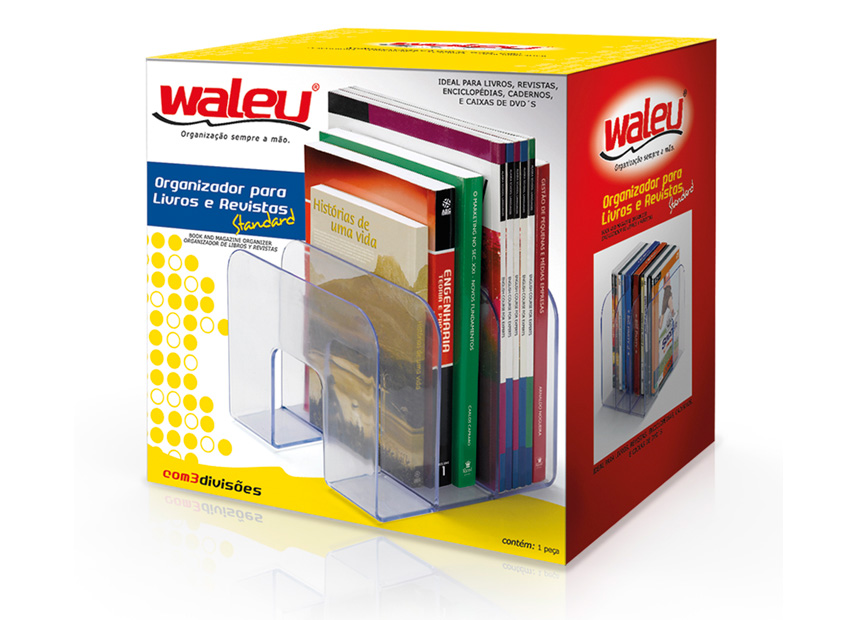 ORGANIZADOR WALEU PARA LIVROS STANDARD 800