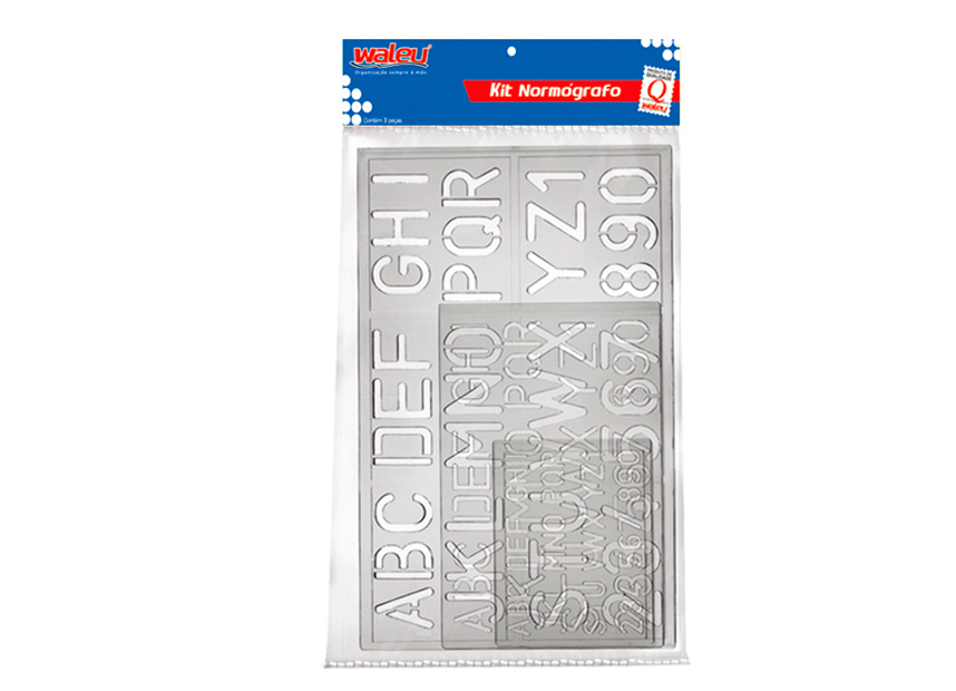 NORMOGRAFO WALEU CRISTAL 90