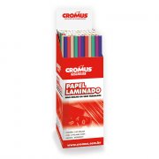 PAPEL LAMINADO CROMUS C/3 FOLHAS SORTIDO