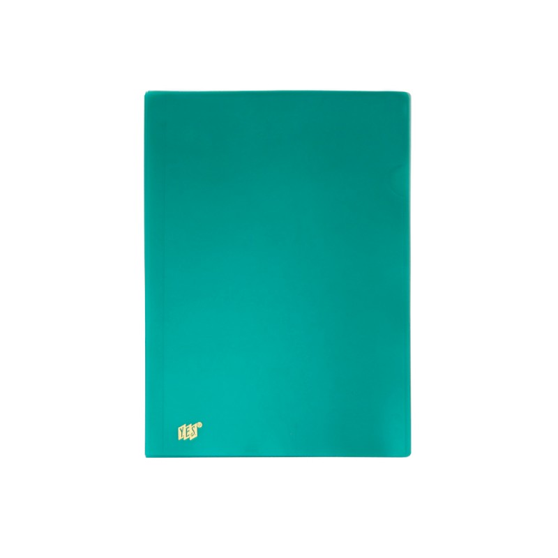 PASTA YES COM CANALETA C335 OFICIO VERDE