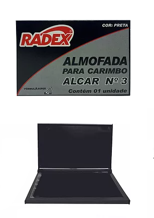 ALMOFADA SUPER RADEX ALCAR N.3 PRETA