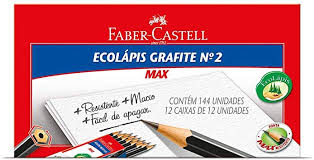 LAPIS FABER CASTELL 1205 MAX HEXAGONAL 1205SM COM 12 UNIDADES
