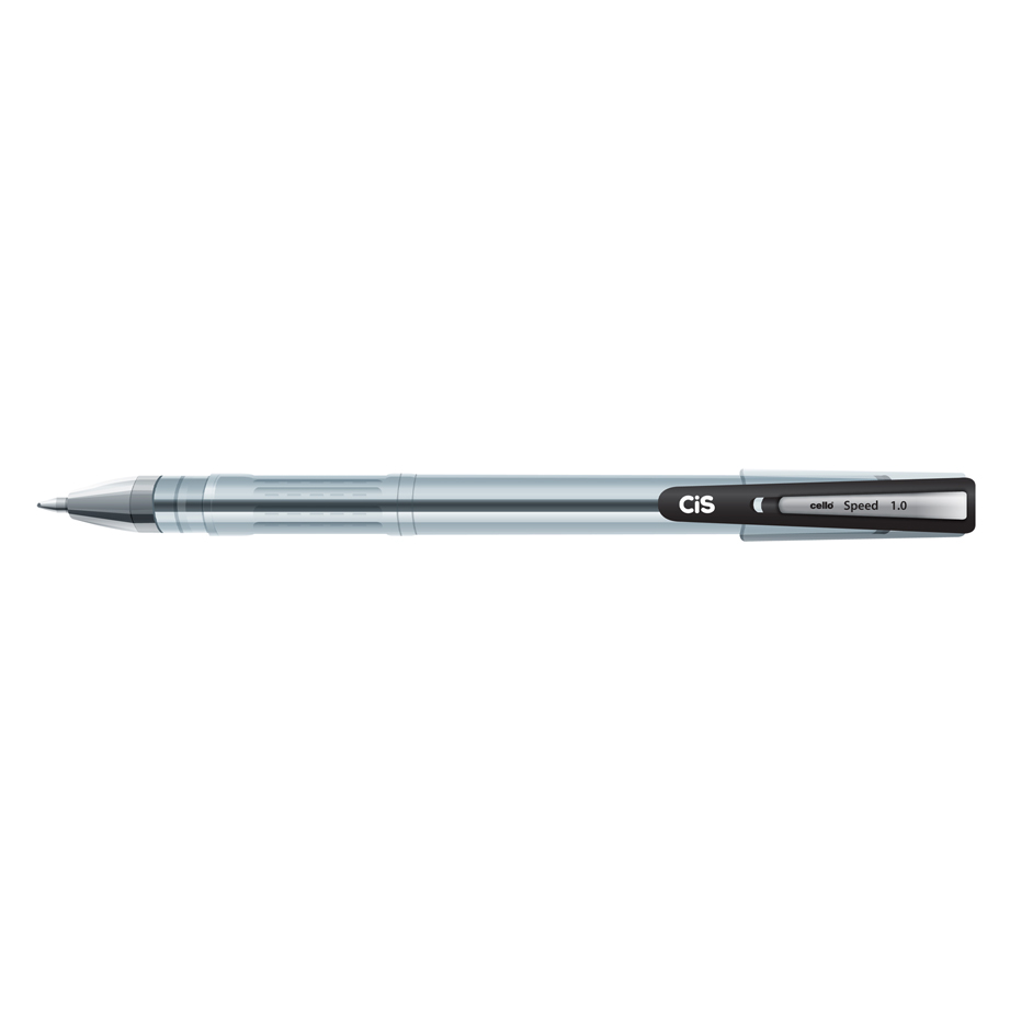 CANETA CIS SPEED ESFEROGRÁFICA 1.0MM PRETA