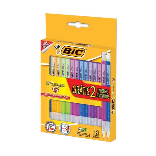 LAPISEIRA BIC 0.7 SHIMMERS LV14 PG12 891946