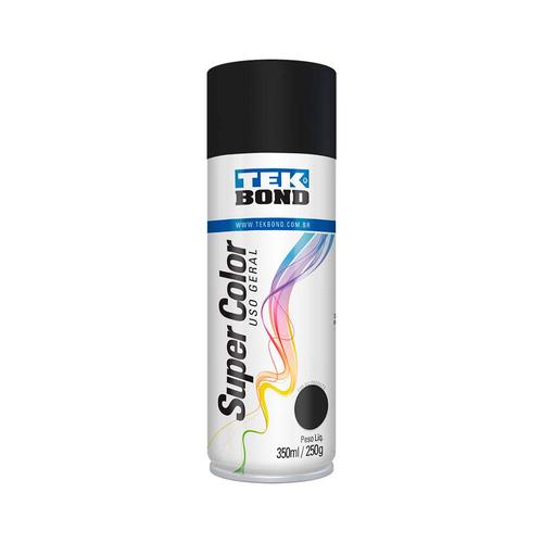 TINTA TEK BOND SUPER COLOR 350ML PRETO FOSCO
