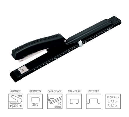 GRAMPEADOR DE PAPEL LONGO R950L