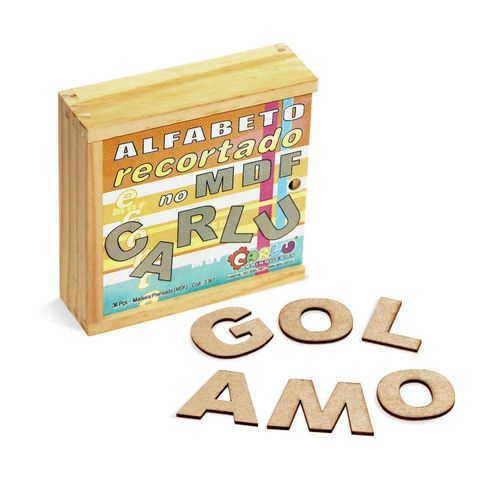 ALFABETO RECORTADO CARLU PEQUENO 1361