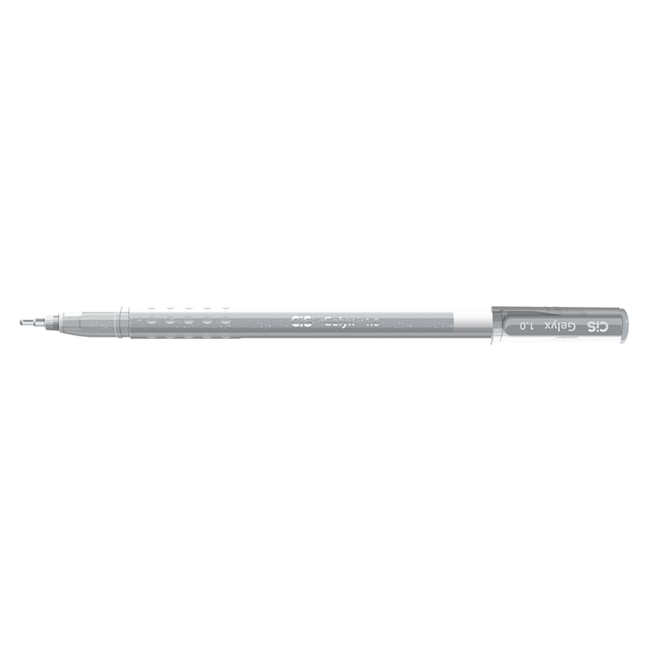 CANETA CIS GELYX 1.0 PRATA