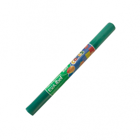 BORRACHA EVA IBEL 40X95 ROLO VERDE BANDEIRA