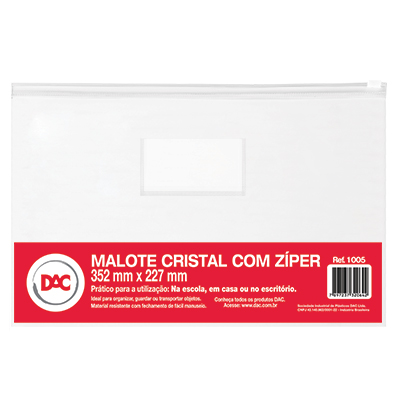 MALOTE DAC A4 GRANDE 1005-F CRISTAL