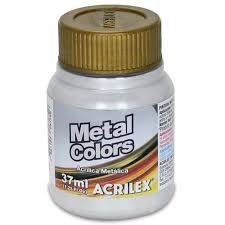 METAL COLORS ACRYLIC 37ML 3640 533 PRATA