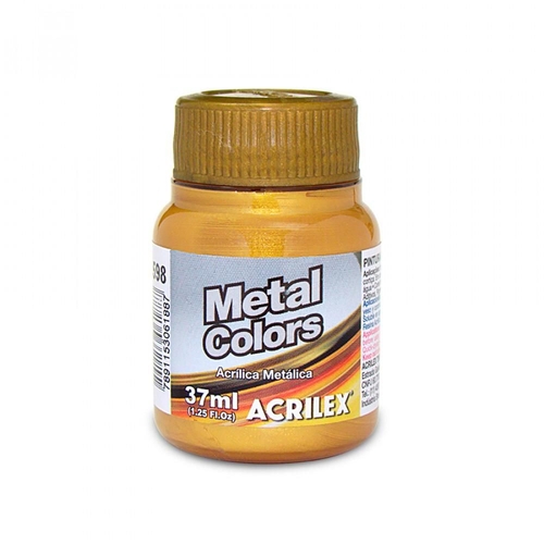METAL COLORS ACRYLIC 37ML 3640 598 DOURADO SOLAR